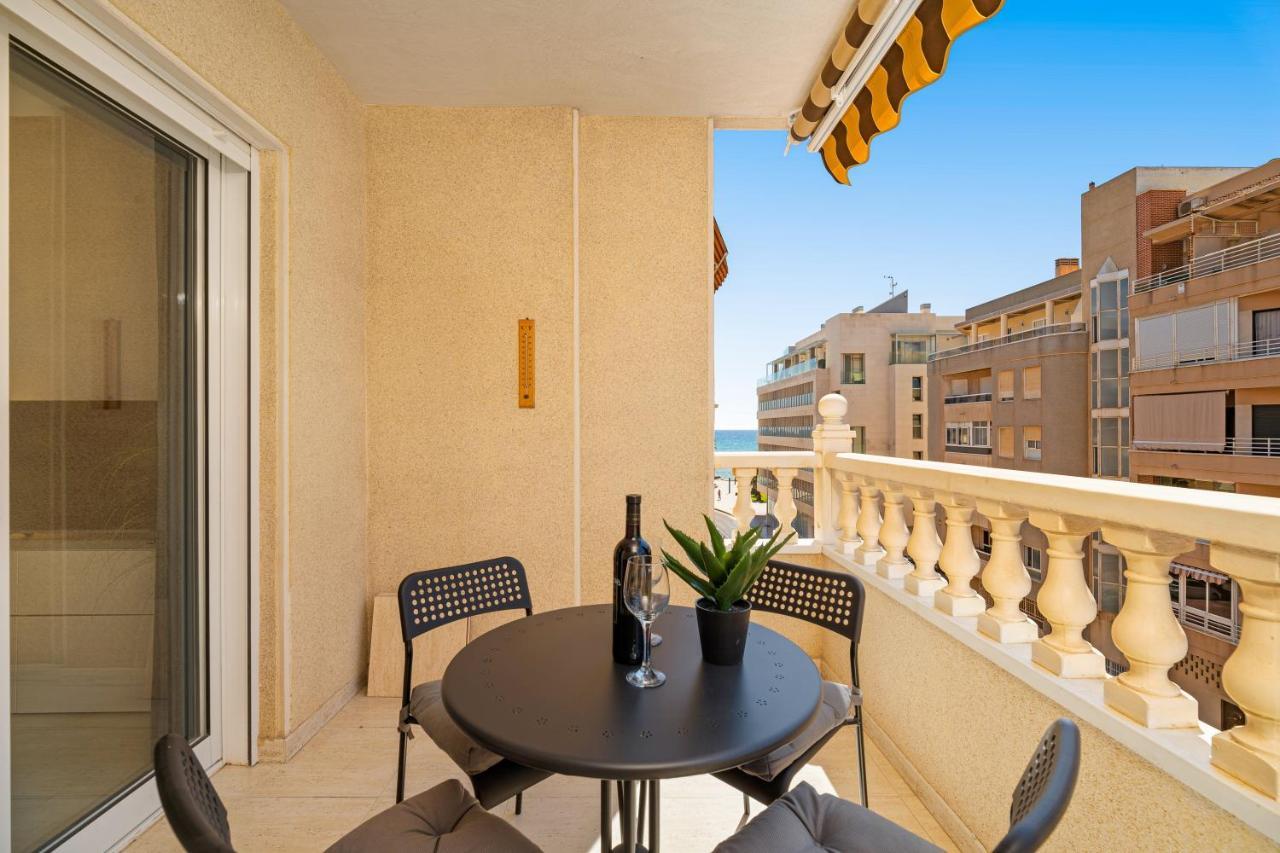 Torrevieja Playa Del Cura Con Vista Al Mar Apartment ภายนอก รูปภาพ